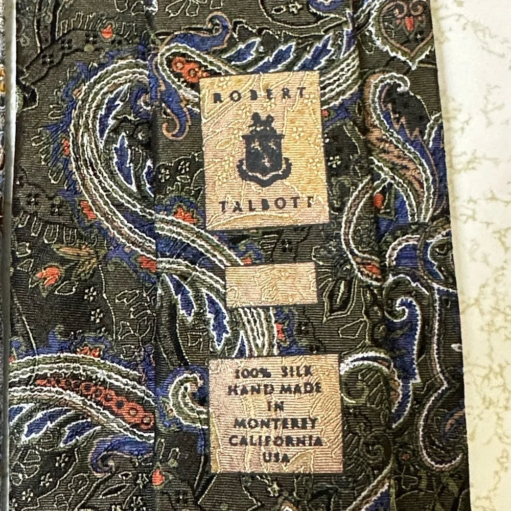 Robert Talbott Seven Fold Ties (2) and Best of Class (1) - Pink, Blue, Black - Picture 7 of 11